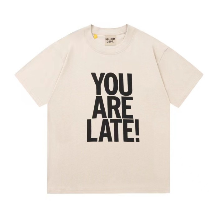 You're late lettering tee