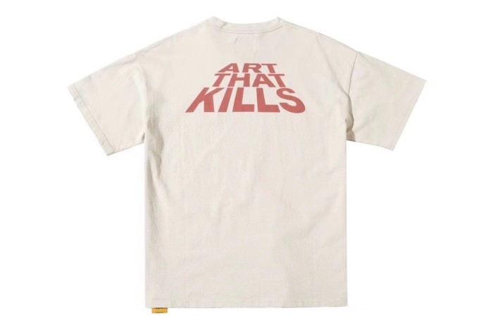 1:1 quality version Alphabet slogans destroy washed tee