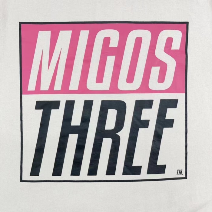 1:1 quality version Skull head multi-letter print washed tee 2 colors