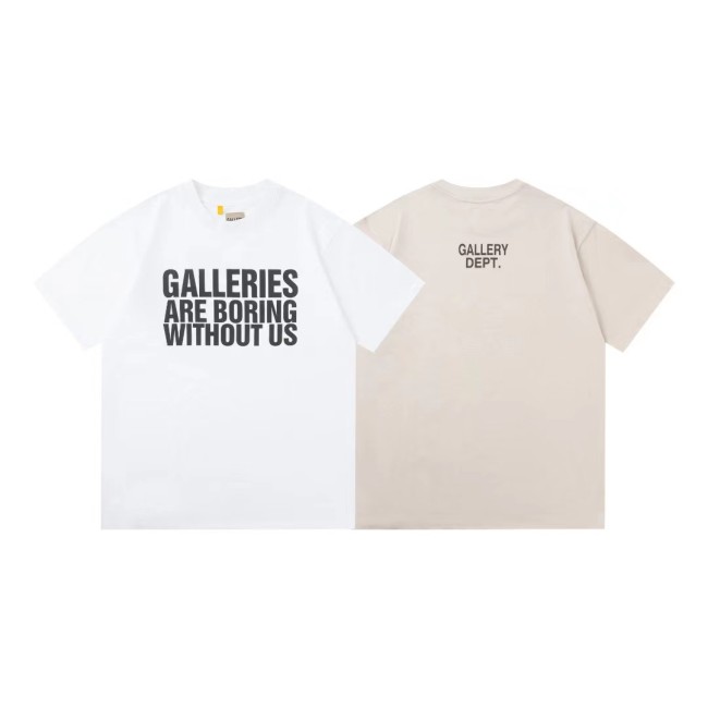 Black capital letter print tee