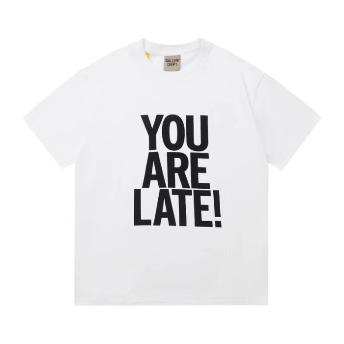 You're late lettering tee