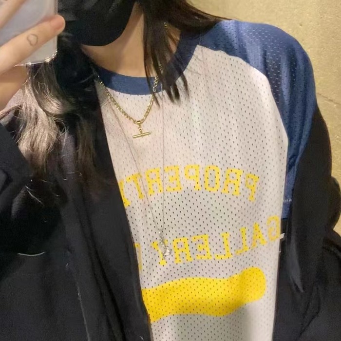 Alphabet 8 jersey tee