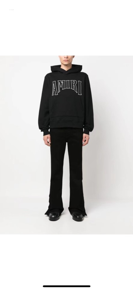 1:1 quality version Curve letter print hoodie