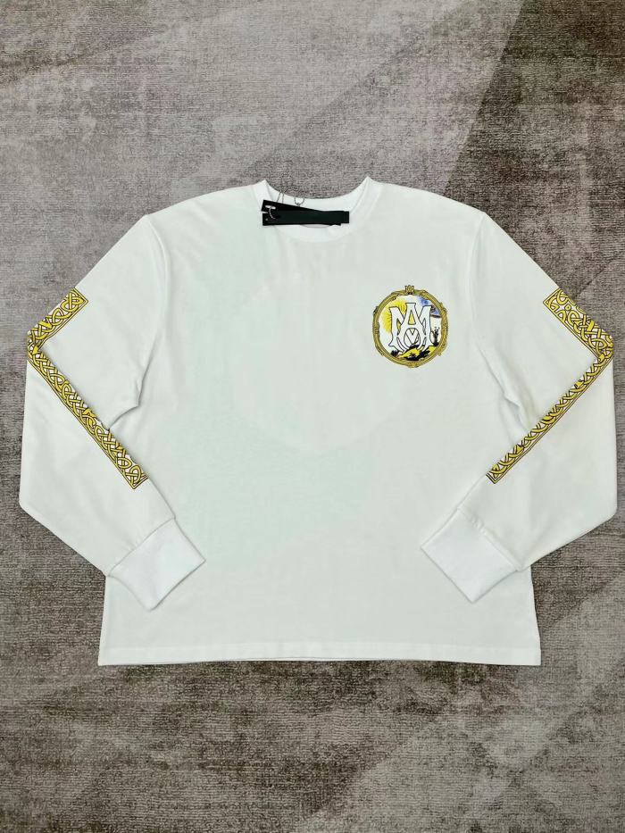 [buy more save more] 1:1 quality version Peacock sun print round neck pullover sweatshirt 2 colors