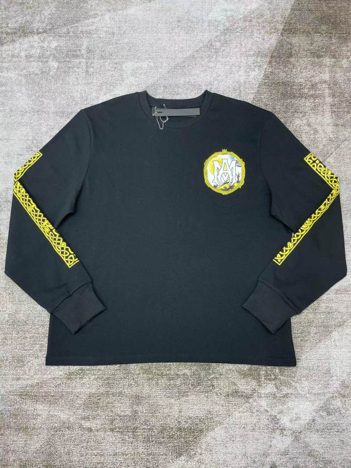 [buy more save more] 1:1 quality version Peacock sun print round neck pullover sweatshirt 2 colors