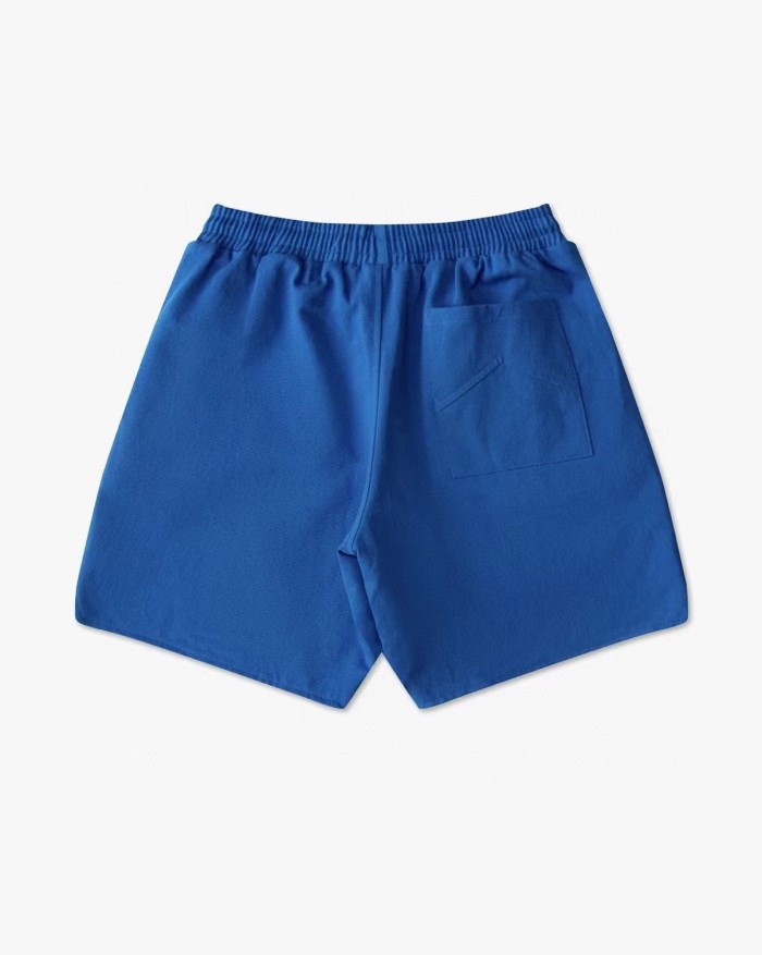 1:1 quality version Summer letter embroidery drawstring shorts 2 colors