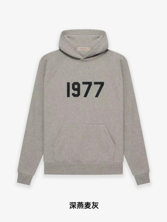 [Big & Tall for weights up to 220 lbs]1:1 quality version 1977 Flocked digital print hoodie 4 colors