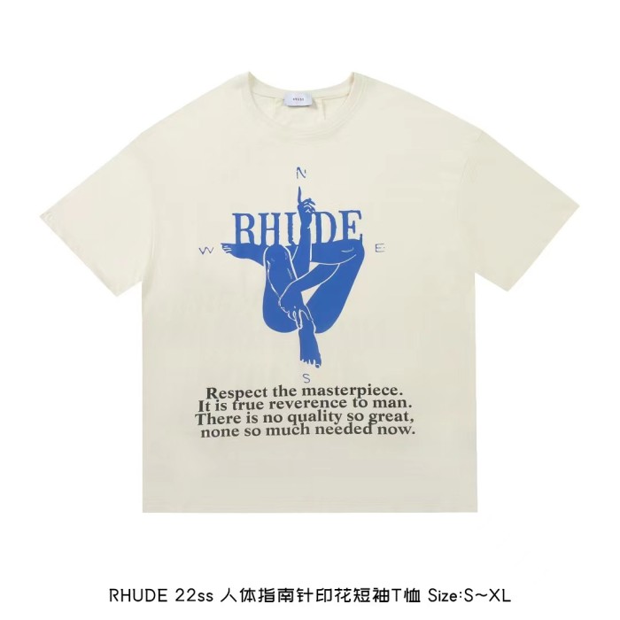 [buy more save more]Human compass printed short-sleeved T-shirt