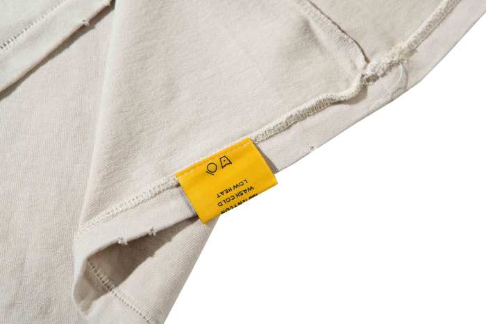 [buy more save more] 1:1 quality version Washed and aged overlapping foil letter logo washed tee 3 colors