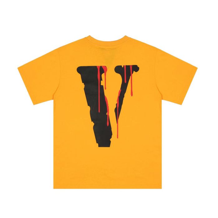 Blood Palm Print Graffiti Print tee