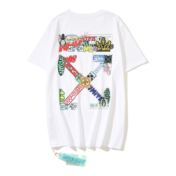 Billboard style graffiti arrow tee 2 colors
