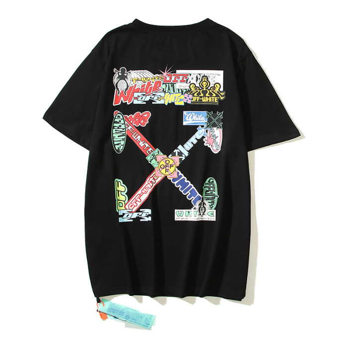 Billboard style graffiti arrow tee 2 colors