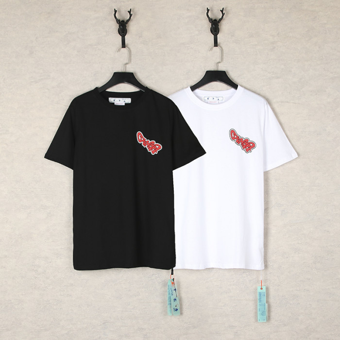 Billboard style graffiti arrow tee 2 colors