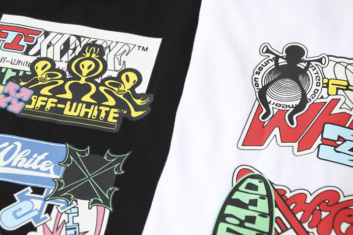 Billboard style graffiti arrow tee 2 colors