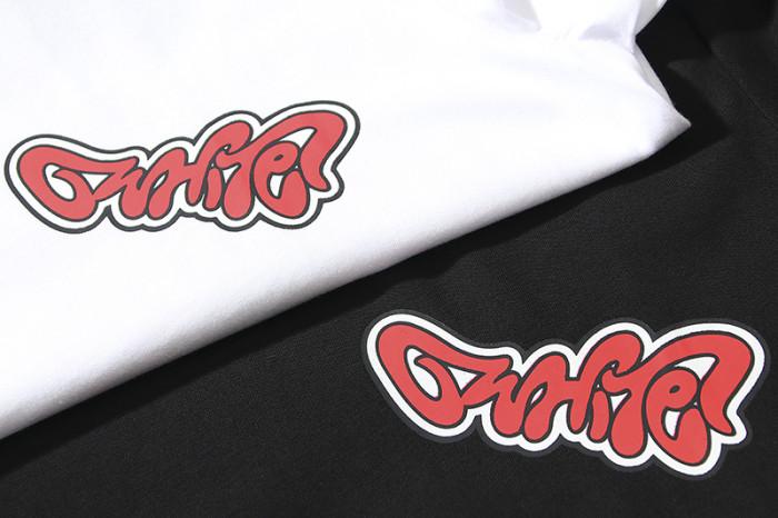 Billboard style graffiti arrow tee 2 colors