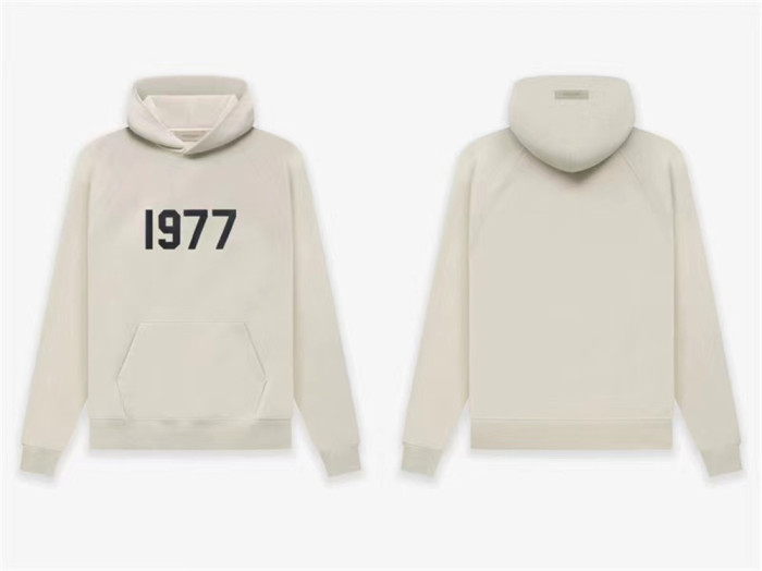 [buy more save more]  1977 flocking print hoodie-1977