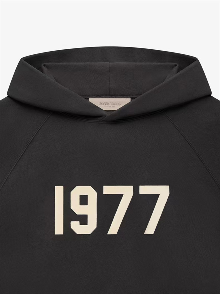 [buy more save more]  1977 flocking print hoodie-1977