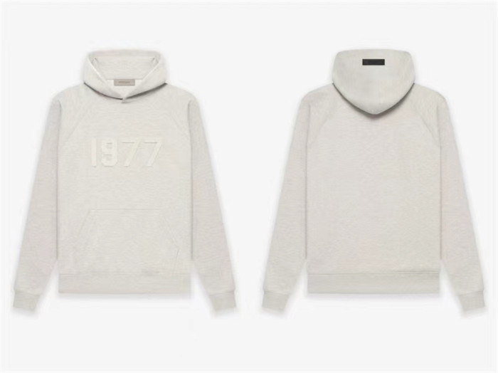 [buy more save more]  1977 flocking print hoodie-1977