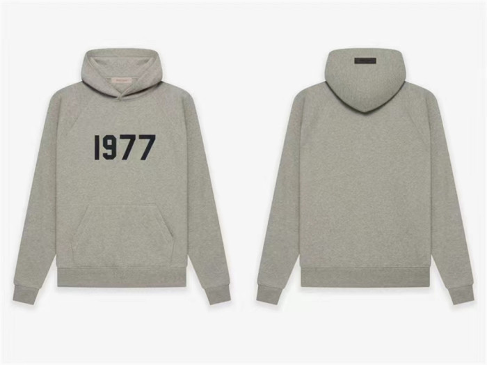 [buy more save more]  1977 flocking print hoodie-1977