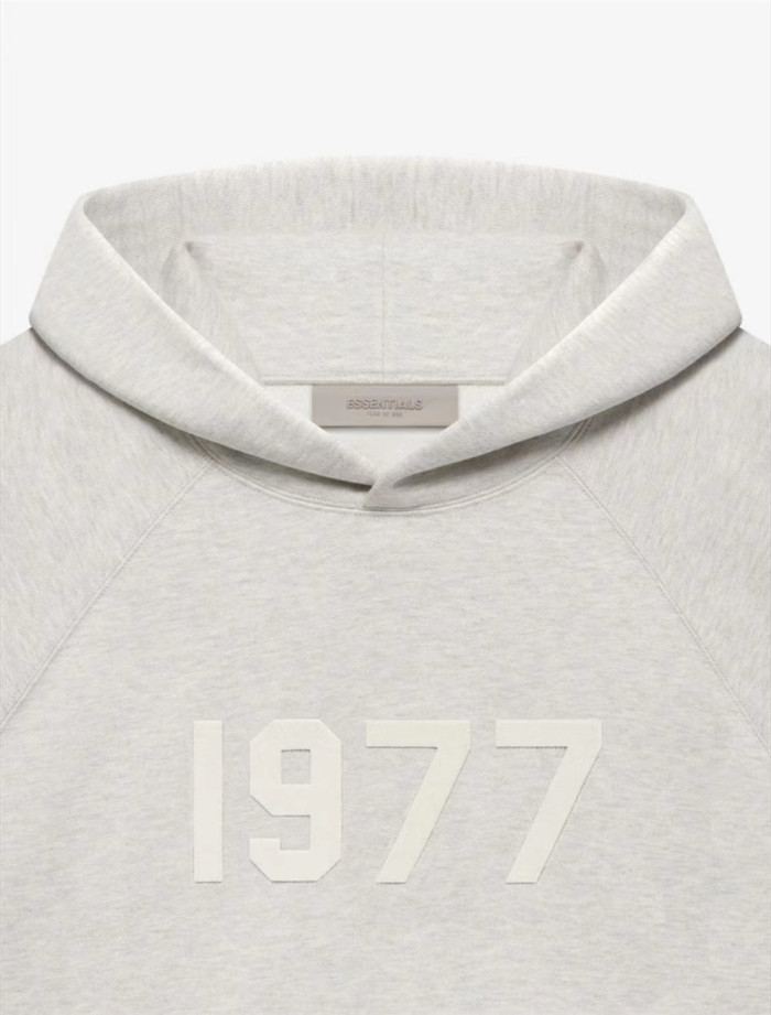 [buy more save more]  1977 flocking print hoodie-1977