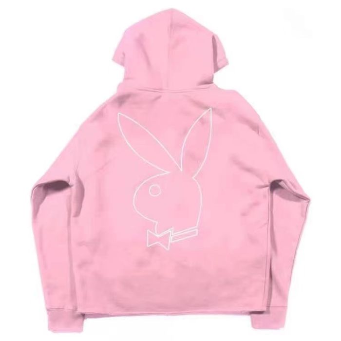 Large logo rabbit hoodie on the back 2 colors
