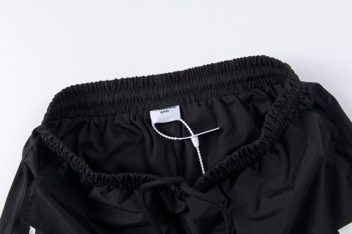 Pixel style letter 6pm beach shorts