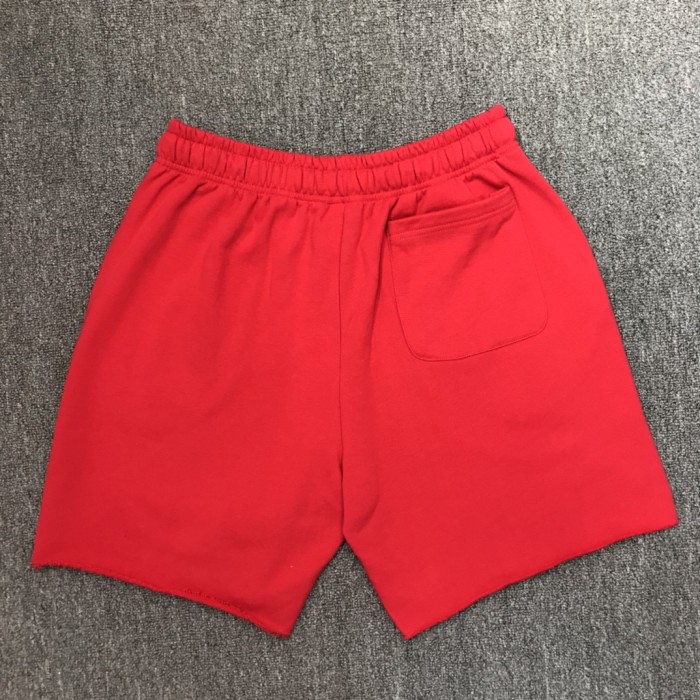 Pixel style large letter print cotton shorts 2 colors
