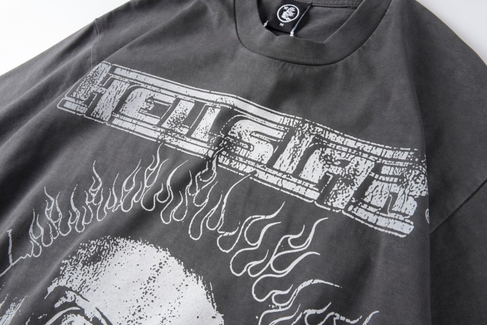 [buy more save more] 1:1 quality version Exploding head character letter print tee