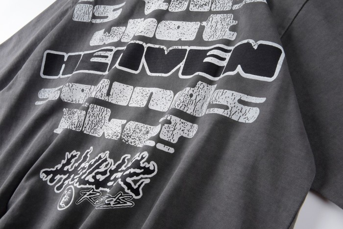 [buy more save more] 1:1 quality version Exploding head character letter print tee
