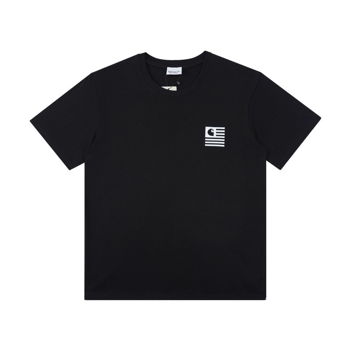 Lightning pentagram circle slogan printed tee 3 colors