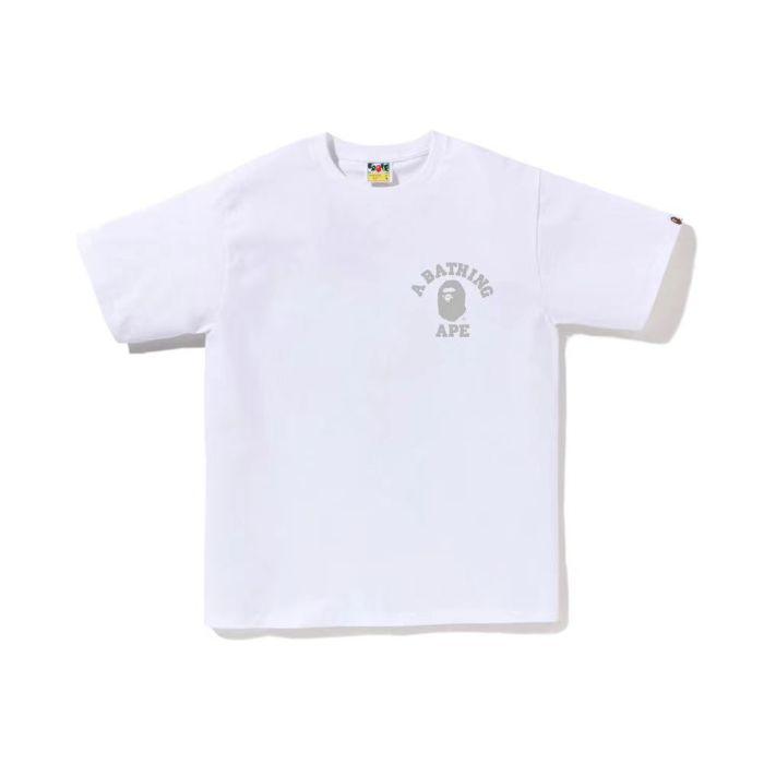 Blue honeycomb camouflage ape head tee 4 colors