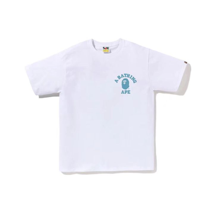 Blue honeycomb camouflage ape head tee 4 colors