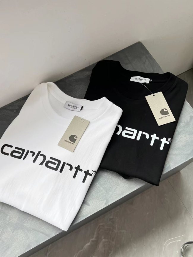 Classic cursive letter print tee 2 colors