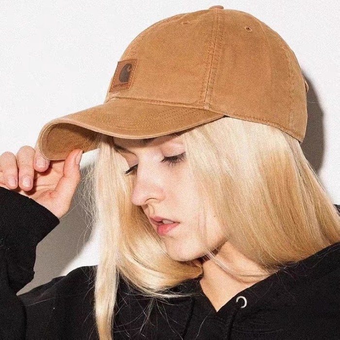 Embroidered small standard curved brim couple baseball cap 7 colors
