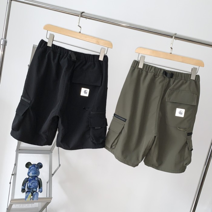 Multi-pocket work shorts 2 colors