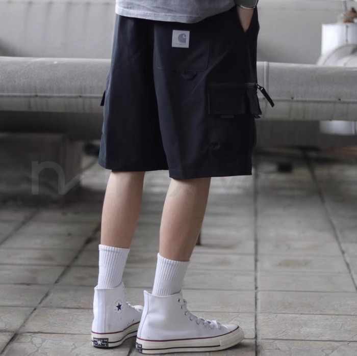 Multi-pocket work shorts 2 colors