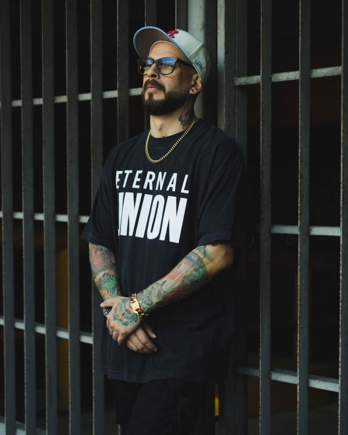 1:1 quality version Prayer for Salvation Print Wash water to do old tee