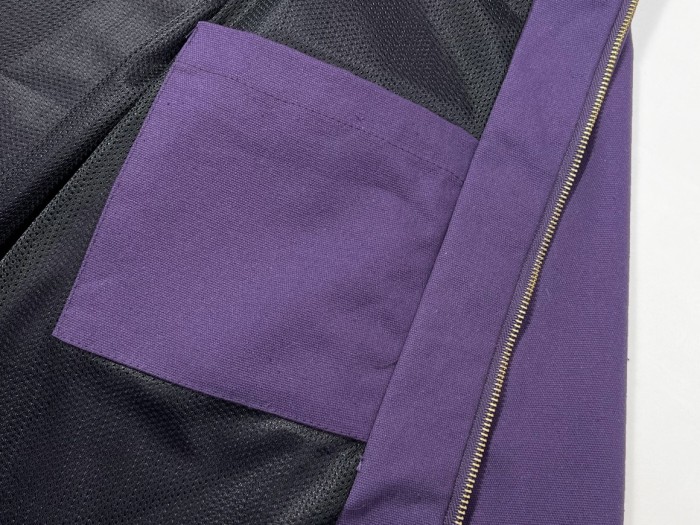 Star Trek Detroit canvas work jacket purple