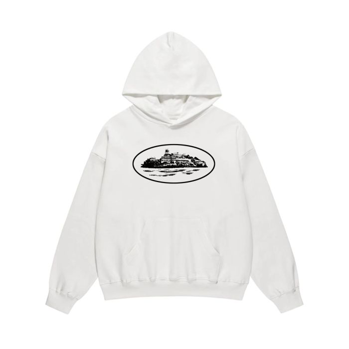 Island print hoodie 4 colors
