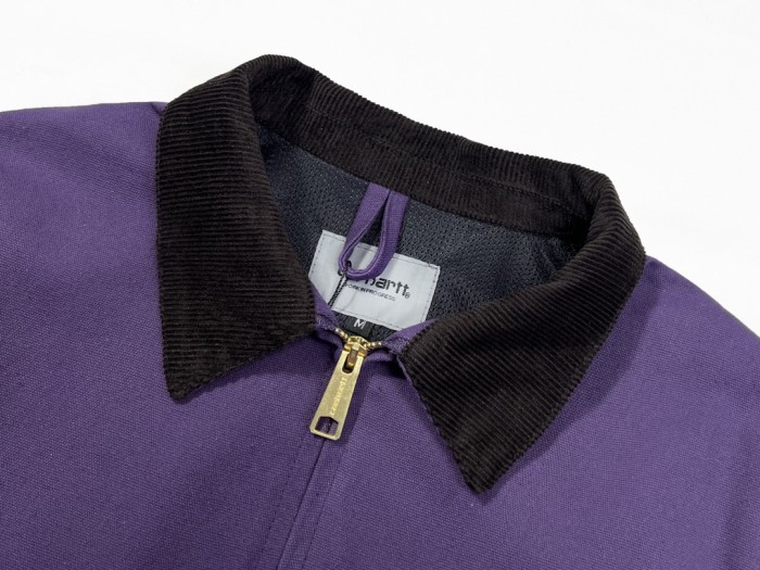 Star Trek Detroit canvas work jacket purple