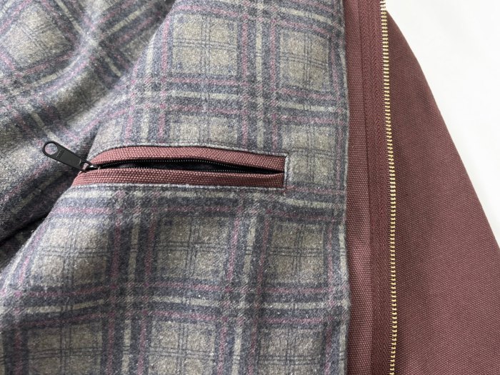 1:1 quality version Canvas jacket with lapel collar 4 colors