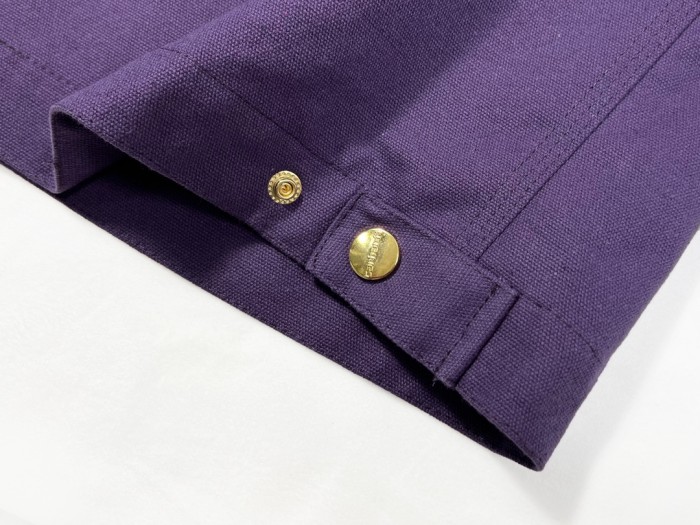 Star Trek Detroit canvas work jacket purple