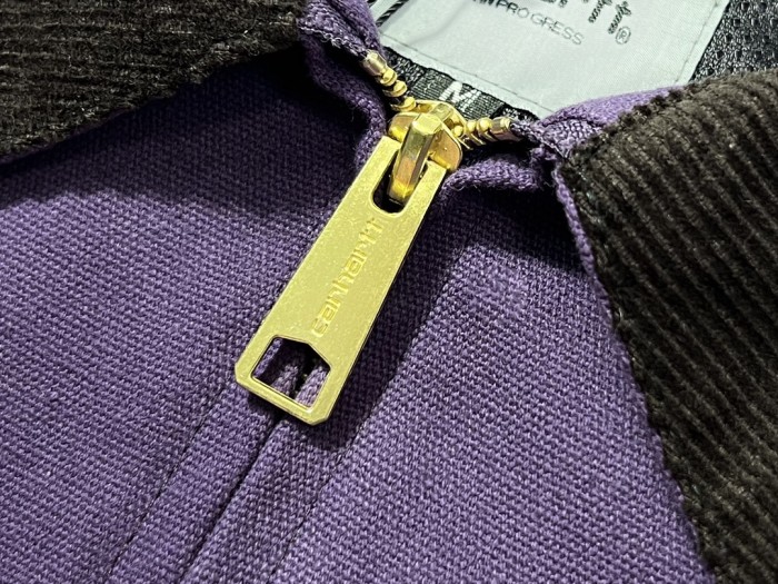 Star Trek Detroit canvas work jacket purple
