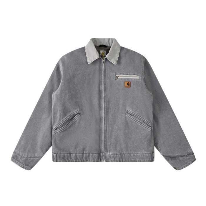 1:1 quality version Canvas jacket with lapel collar 4 colors