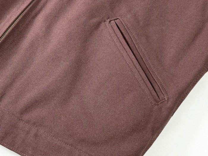 1:1 quality version Canvas jacket with lapel collar 4 colors