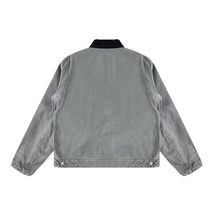 1:1 quality version Canvas jacket with lapel collar 4 colors