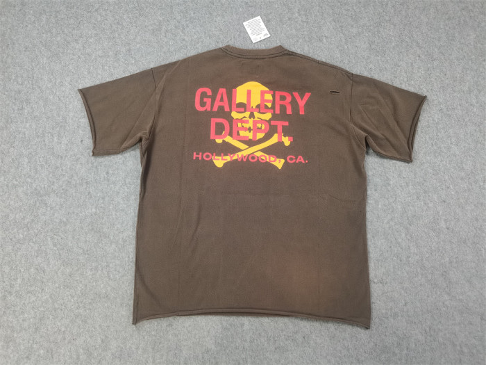 [Buy more Save more]1:1 quality version Back skull washed hole tee