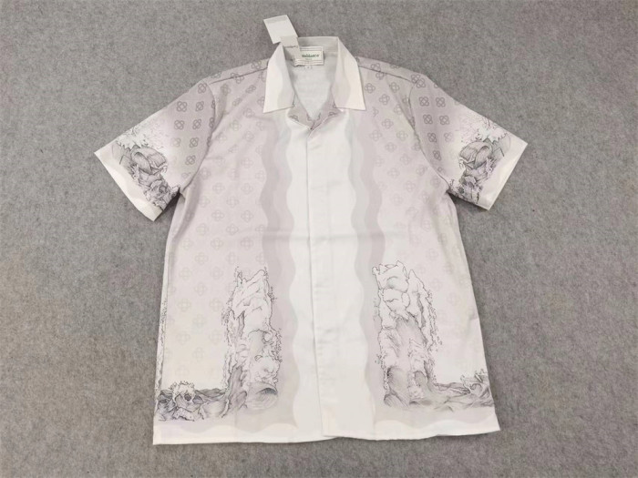 guardian plaster silk short sleeve shirt