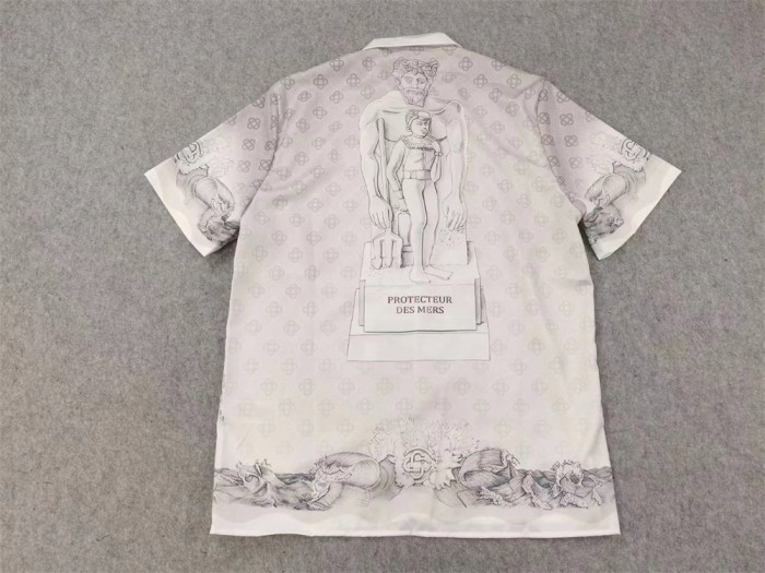 guardian plaster silk short sleeve shirt