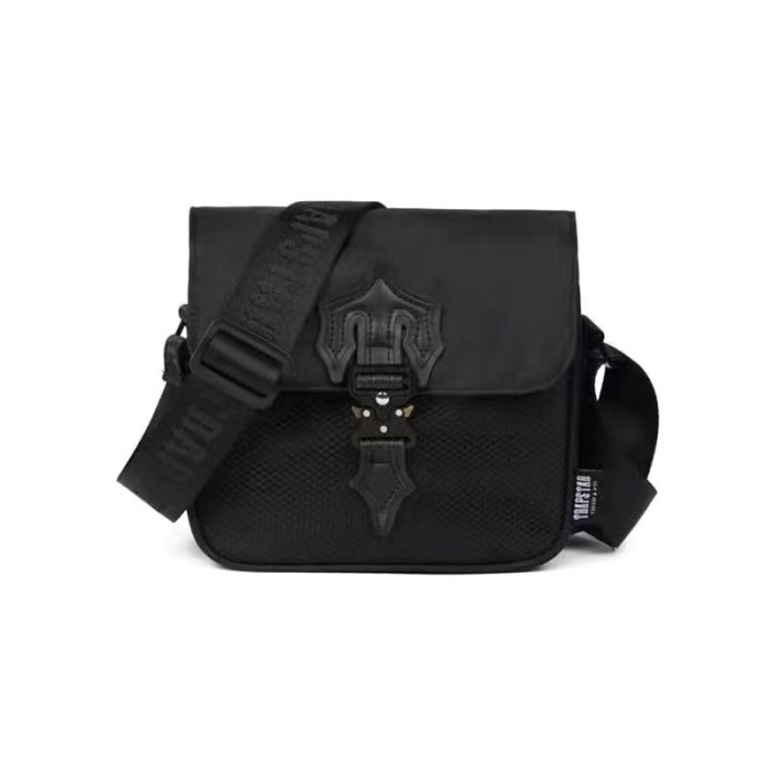 1:1 quality versiob Trapstar classic logo shoulder bag-trap